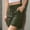 *Army Green, variant on ClodeEU Women's Drawstring Cargo Knee Length Shorts,Elastic Waist Casual Bottoms with Pocket Army Green,Womens Plus S