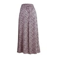thumbnail image 3 of Doublju Women's Flowy Flared Comfy Maxi Skirt (Plus Size Available), 3 of 4