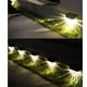 thumbnail image 2 of 4 Packs Solar Fence Lamps 2 Lighting Modes IP65 Waterproof Garden Wall Lamp Stair Step Lamp, 2 of 5
