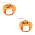 thumbnail image 4 of Methold Lindo sombrero para mascotas Halloween calabaza mascota perro gato sombrero vestir tocado pequeño perro gato Cosplay disfraz sombrero decorativo S 2piezas Methold CBP160808, 4 of 6