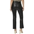 thumbnail image 2 of PAIGE womens  Claudine Black High Rise Sleek Ankle Flare Jean, 23, 2 of 5