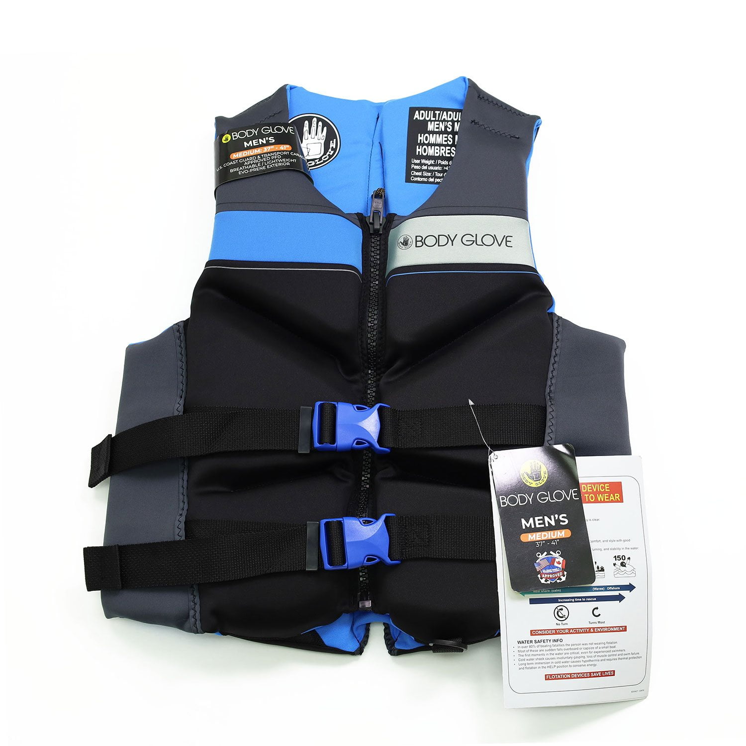 Fly Racing Life Pullover Life Vest Body Glove Mens Lightweight
