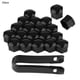 thumbnail image 2 of Tapas para Tuercas de Rueda de Automóvil 20 Piezas Cubierta de Tornillo para Buje Automático Protección Exterior para Llantas Evita la Oxidación Nailon PA66 de Alta ANGGREK Otros, 2 of 8