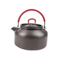 thumbnail image 4 of Almencla Camping Hot Water Kettle Coffee Pot Open Campfire Lightweight 0.8 Liter Lockable Red Handle, 4 of 8