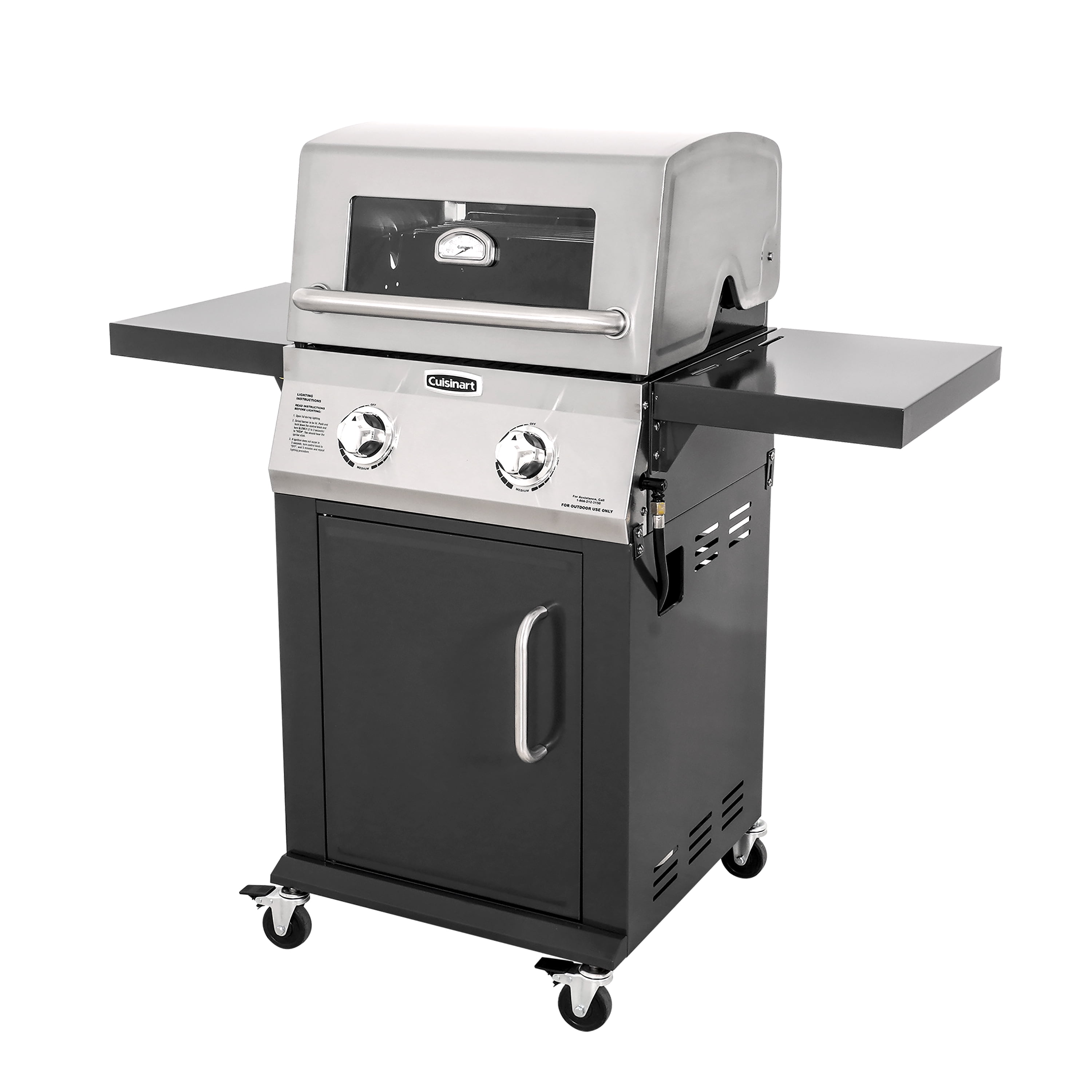 cuisinart 2 burner gas grill walmart