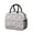 Black-156, variant on Lunch Bag Lunch Box for Women Reusable Insulated Lunch Bags,Water-Resistant Eat More Donut Funny Doughnuts White Cooler Lunch Tote Bag, Large Capacity for Work Travel Picnic