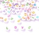 thumbnail image 1 of 100 Uds. Cuentas de letras de alfabeto Multicolor, cuentas acrílicas redondas de 4*7mm, accesorios de joyería DIY, 1 of 4