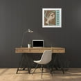 thumbnail image 3 of Gibbons, Lauren 26x26 White Modern Wood Framed Museum Art Print Titled - Lobster Pattern, 3 of 4
