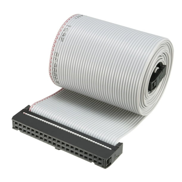 Cable Plano IDC de 40 pines Unique Bargains 128cm 2,54mm
