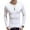 White, variant on Luxtrada Men's Crewneck Tees with Long Sleeves (Black,XL)