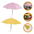 thumbnail image 4 of BRIGHTFUFU 2 piezas de teléfono decorativo Protector Pequeño Teléfono Sunshade Montar pequeño paraguas de teléfono universal Sunshade, 4 of 8