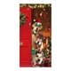 thumbnail image 2 of Adornos navideños de ancho para puerta, decoración festiva de Papá Noel, tapiz, 2 of 5