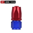 thumbnail image 1 of 1pcs Black AN6 8 10 Straight 45 90 Degree Oil Fuel Swivel Hose Oil Hose End Adapter Kit~2240, 1 of 1