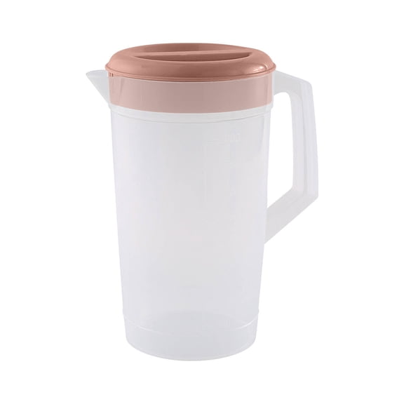 Xetio Water Pitcher with Lid 0.5 Gallon/2 Litre, Drinks Water Jug for Hot/Cold, Lemonade Juice Beverage Jar, Ice Tea Kettle, Cold Water Kettle Household, Sales Today Clearance