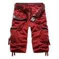 thumbnail image 1 of Bermuda Short Hombre Casual Playa Suelto Cargo Bolsas A, 1 of 2