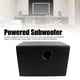 thumbnail image 3 of subwoofer autoamplificado de 6,5 pulgadas, subwoofer negro claro con salida de alta potencia de 100 w, enchufe estadounidense de 100-240 v turboalimentado para el hogar, 3 of 7