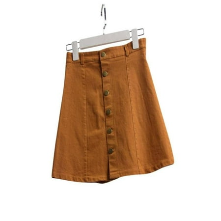 Korean Style Trendy Fashion - Women's Fashion Waist Skirt Korean Style Girls Cowboy Mini Denim Short Skirt