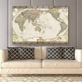 thumbnail image 3 of wall26 Canvas Wall Art World Maps Pictures Home Wall Decorations for Bedroom Living Room Paintings Canvas Prints Framed - 32x48 inches, 3 of 4