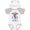 White & Heather w/ Ears, variant on Inktastic Skateboard for Life Boys or Girls Baby Bodysuit