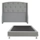 thumbnail image 1 of Box Base Cama Queen Size + Cabecera Zefyr Gris, 1 of 7