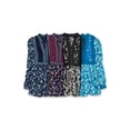 thumbnail image 3 of Woman Within Plus Size Button-Front Mixed Print Tunic, 3 of 5