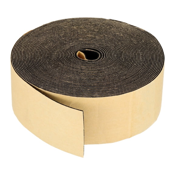 Foam Insulation Tape 2" W x 1/16" t x 32.8ft Stripping Door Seal Strip