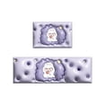 thumbnail image 2 of Leodye Bathroom Rug Set Memory Foam Bath Mats 2 Piece with Toilet Mats, Soft & Supportive, Shock Absorbing, Water Absorbent, Non-Slip Bath Rugs, Machine Washable, Area Rug, 2 of 6