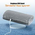 thumbnail image 5 of Graphene Usb Heated Blanket, Pad & Shawl, 3 Adjustable Heat Settings And Auto-Off Safety Feature, For Home, Travel, Outdoors, And Office Winter Warmth, 5 of 8