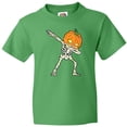 thumbnail image 3 of Inktastic Halloween Dabbing Great Pumpkin Skeleton Youth T-Shirt, 3 of 5