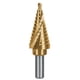thumbnail image 1 of Broca escalonada Truper BES-12X titanio 12 escalones 3/16' a 7/8', 1 of 2