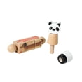 thumbnail image 2 of DOMELAY Rotating Wooden Building Blocks with Animal Motifs - Sensory Toy for Preschool Panda, 2 of 9