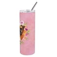 thumbnail image 4 of Carolines Treasures CK4145TBL20 German Boxer Pink Flowers Stainless Steel 20 oz Skinny Tumbler 20 oz multicolor, 4 of 4