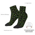 thumbnail image 4 of Uemuo Cool Gamepad Printed Crew Socks, Moisture-Wicking Socks, Athletic Socks for Men Breathable Cushion Socks Casual Sport Socks for Running Traveling, 4 of 6