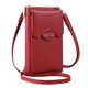 thumbnail image 1 of Nuevo bolso de mano para teléfono móvil de gran capacidad de Pu, bolso de hombro con cremallera, bolso de mano largo multifuncional, 1 of 5