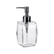 thumbnail image 1 of Dispensador de jabón acrílico con bomba for loción de 280 ml, ideal for baño y hotel., 1 of 6