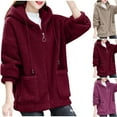 thumbnail image 4 of BangWanChi Womens Fall Jackets Casual Large Women's Lambskin Jacket, 4 of 4