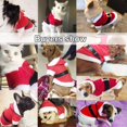 thumbnail image 2 of Disfraz de perro de Navidad, ropa de algodón para mascotas, abrigo con capucha de invierno, ropa para perros, ropa para mascotas, Chihuahua, Yorkshire, caniche S, 2 of 5