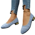 thumbnail image 7 of longantii Women's Flats Shoes Women Comfortable Woven Dress Shoes Black Pointed Toe Flats Ballet Mesh Knit Flat Dressy Slip on Business Casual Shoes for Women, 7 of 7