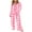 Fuchsia, variant on Rdhnmea Women Christmas Pajamas Set 2 Pieces Loungewear Suits Bow/Santa/Tree Print Long Sleeve Shirts Tops and Pants Xmas Sleepwear Pjs Outfits