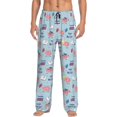 thumbnail image 1 of Fotbe Brain Training Pantalones de Pijama para Hombre, Pantalones de Dormir, Pantalones de Casa con Cintura Ajustable y Bolsillos-XX-Large, 1 of 6