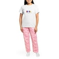 thumbnail image 4 of CafePress - Meguka: The Suffering Pajamas - Women's Short Sleeve Print T-Shirt and Pants Light Cotton Pajama Set, 4 of 7