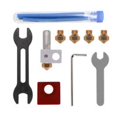 thumbnail image 2 of Kit de extremo caliente MK10 Cabezal extrusor Llaves de tubo de PTFE Boquillas de latón Cambio de herramientas para impresora 3D Inevent EL000112-00, 2 of 7