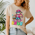 thumbnail image 3 of Funny Bruh Meme Easter Day Bunny Eggs Teens Shirt, He is Rizzin,Easter Day Shirt, Happy Easter Day, Bunny Cute Tee,Jesus Easter TShirt, 3 of 5