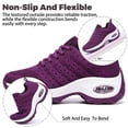 thumbnail image 5 of Qaltryn Comfort Sneakers for Women Arch Support Breathable Mesh Sneakers with Slip-Resistant Sole for Casual Walking Shoes, 5 of 9