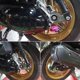 thumbnail image 3 of Kit de enlace de descenso de suspensión trasera de amortiguador de motocicleta plateado, 3 of 5