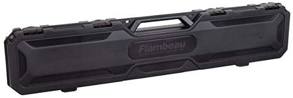 Flambeau Express Rifle/Shotgun Case, Polymer, Black, 46.75in L x 9.25in W x 3.5in D