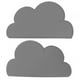 thumbnail image 5 of Mantel Individual NikouMX con Placa de Alimentación Impermeable 2 Piezas Forma de Nube, 5 of 8
