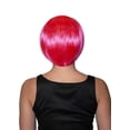 thumbnail image 2 of Bob Cut One Size Adult Costume Wig | Pink, 2 of 2