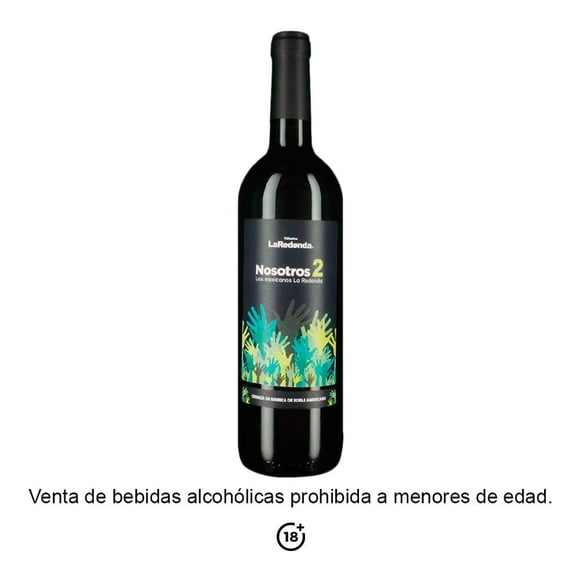 Vino Tinto La Redonda Nosotros 2 Blend 750 ml