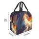 thumbnail image 3 of Easygdp Rainbow Sunset Cloud White Horse Bolsa Térmica Premium - Tela Oxford Impermeable, Gran Capacidad, Bolsillo Frontal, Unisex para Trabajo, Escuela, Actividades al Aire Libre y Picnics, 3 of 8